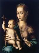 MORALES, Luis de Madonna with the Child oil on canvas